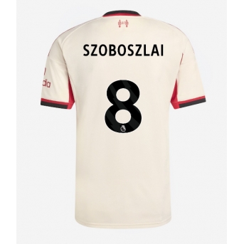 Billige Fotballdrakt Liverpool Dominik Szoboszlai #8 Replika Bortedrakt 2025-26 Kortermet